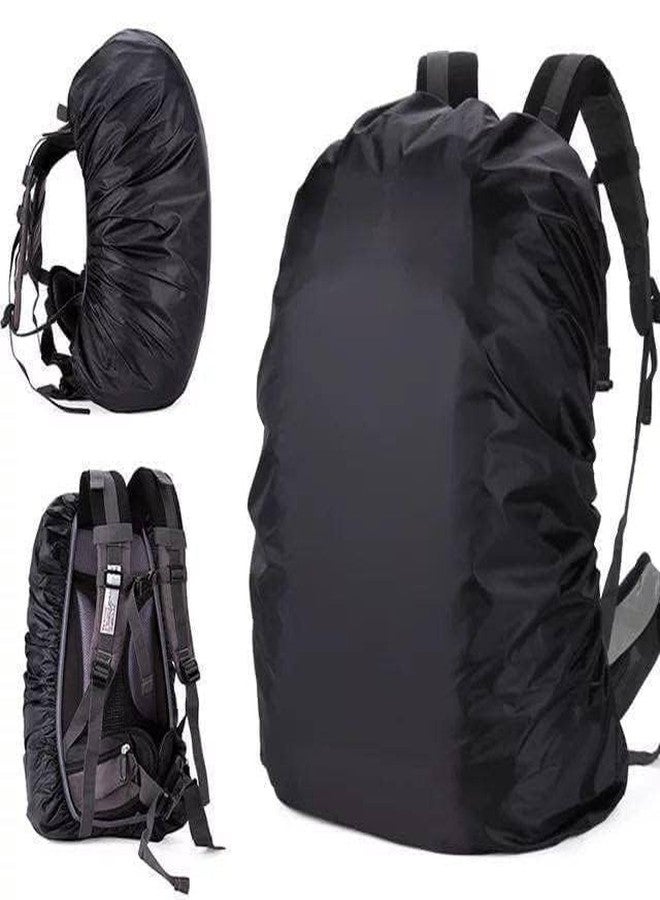 Shree Kitchen House Bag Cover Waterproof Rain Cover for Backpack, School, College & Laptop Bags | Rainproof Dustproof Nylon Elastic Protector for Travel, Trekking, Luggage Bags | Free Size with Pouch - Image 1